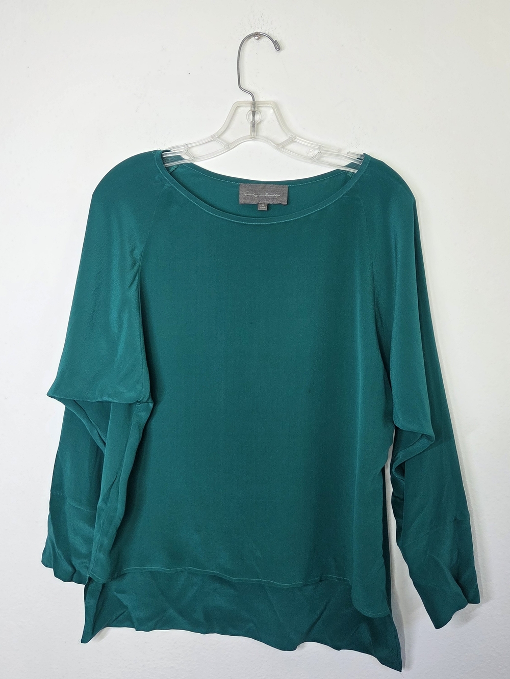 Sunday in Brooklyn Silk Long Sleeve Blouse S